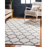 Rug Unique Loom Trellis Beige/Gray Rectangular 12' 2 x 16' 0