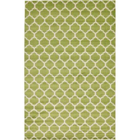 Rug Unique Loom Trellis Green Rectangular 10' 6 x 16' 5