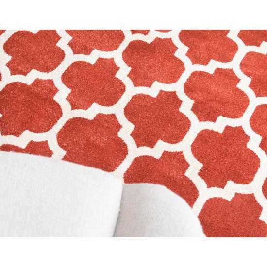 Rug Unique Loom Trellis Terracotta Rectangular 8' 0 x 11' 0