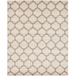 Rug Unique Loom Trellis Beige/Light Brown Rectangular 8' 0 x 10' 0