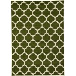 Rug Unique Loom Trellis Dark Green Rectangular 7' 0 x 10' 0