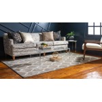 Rug Unique Loom Trellis Light Brown Rectangular 7' 0 x 10' 0