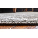 Rug Unique Loom Trellis Light Brown Rectangular 7' 0 x 10' 0