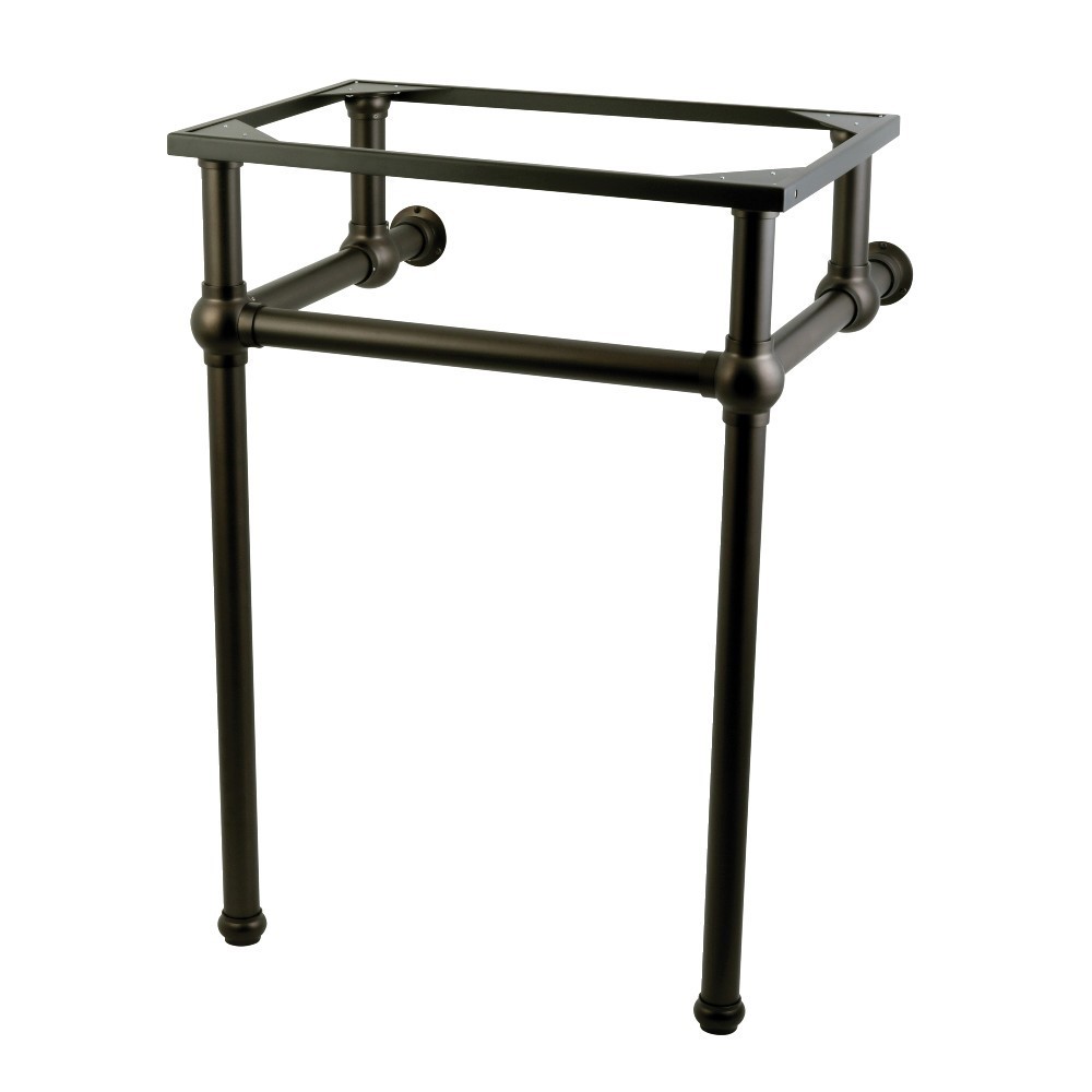 Templeton 24-Inch x 20-3/8-Inch x 33-3/16-Inch Brass Console Sink Legs, Oil Rubbed Bronze