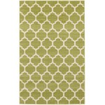 Rug Unique Loom Trellis Green Rectangular 5' 0 x 8' 0