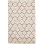 Rug Unique Loom Trellis Beige/Light Brown Rectangular 5' 0 x 8' 0