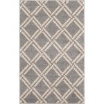Rug Unique Loom Trellis Gray Rectangular 3' 3 x 5' 3