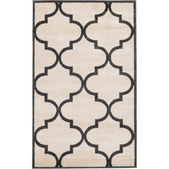 Rug Unique Loom Trellis Beige Rectangular 3' 3 x 5' 3