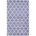 Rug Unique Loom Trellis Blue Rectangular 3' 3 x 5' 3