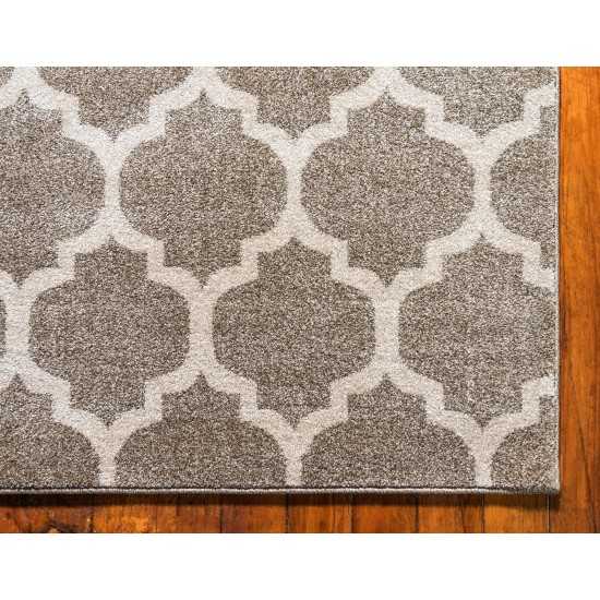 Rug Unique Loom Trellis Light Brown Rectangular 3' 3 x 5' 3