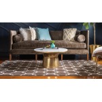Rug Unique Loom Trellis Brown/Beige Rectangular 2' 2 x 3' 0