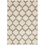 Rug Unique Loom Trellis Beige/Gray Rectangular 2' 2 x 3' 0