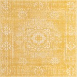 Rug Unique Loom Tradition Yellow Square 8' 4 x 8' 4