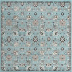 Rug Unique Loom Tradition Light Blue Square 8' 4 x 8' 4