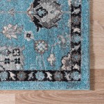 Rug Unique Loom Tradition Light Blue Square 8' 4 x 8' 4