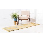 Rug Unique Loom Tradition Yellow Runner 2' 7 x 10' 0