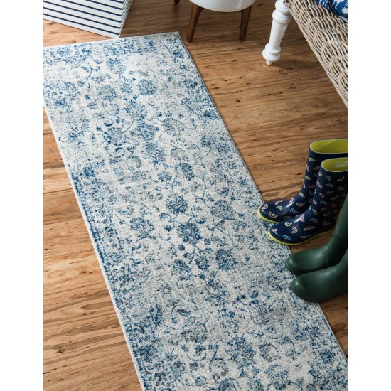 Rug Unique Loom Tradition Ivory Runner 2' 7 x 10' 0