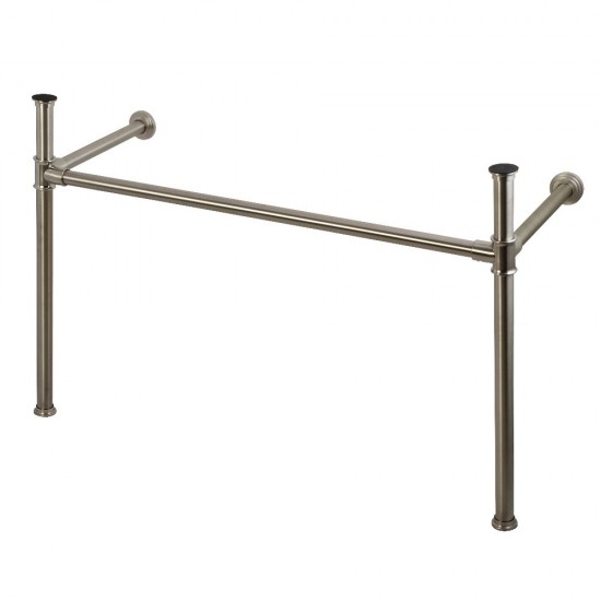 Fauceture Imperial Stainless Steel Console Legs for VPB1488B, Brushed Nickel