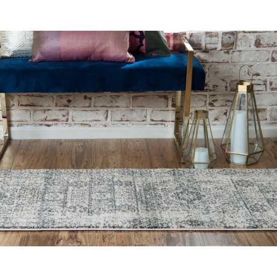 Rug Unique Loom Tradition Beige Runner 2' 7 x 10' 0