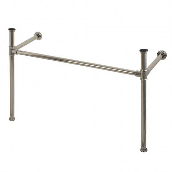 Fauceture Imperial Stainless Steel Console Legs for VPB1488B, Polished Nickel