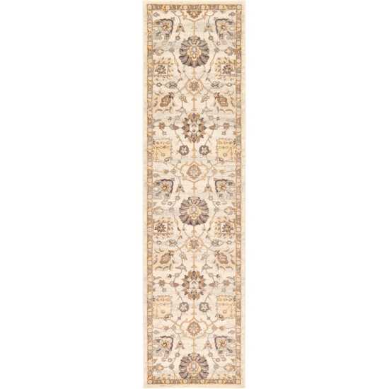 Rug Unique Loom Tradition Ivory Runner 2' 7 x 10' 0