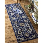 Rug Unique Loom Tradition Blue Runner 2' 7 x 10' 0