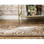 Rug Unique Loom Tradition Brown Runner 2' 7 x 10' 0