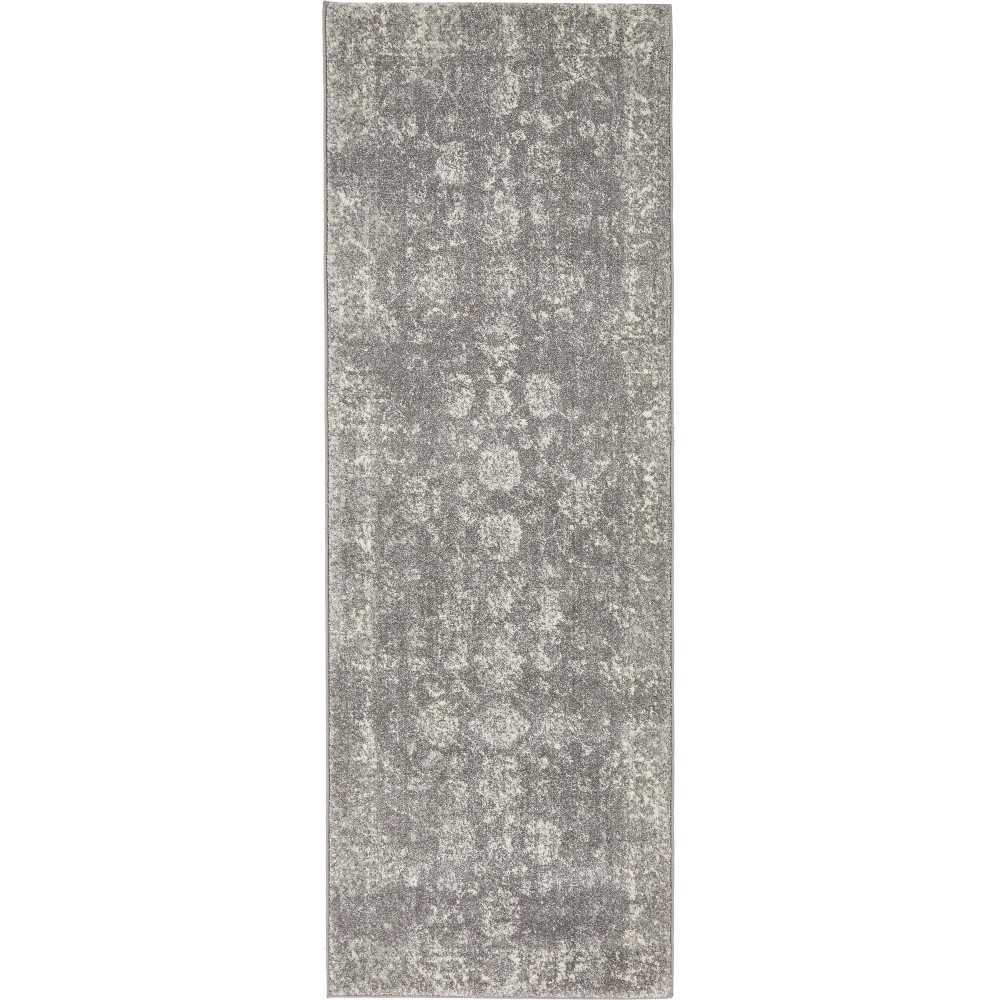 Rug Unique Loom Tradition Gray Runner 2' 2 x 6' 0