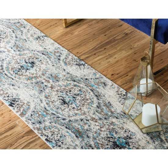 Rug Unique Loom Tradition Ivory Runner 2' 2 x 6' 0