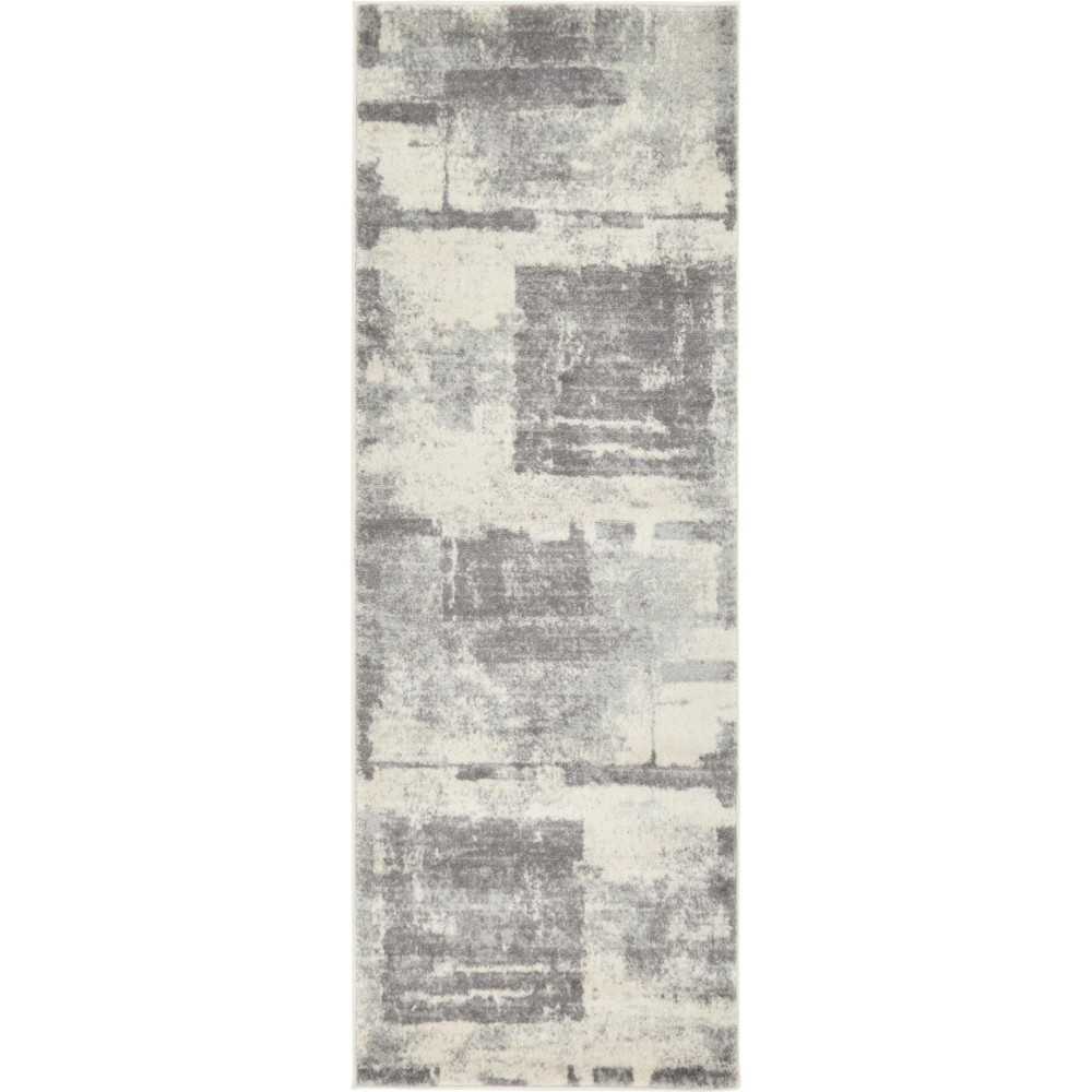Rug Unique Loom Tradition Gray Runner 2' 2 x 6' 0