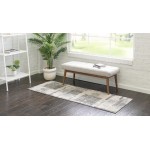 Rug Unique Loom Tradition Gray Runner 2' 2 x 6' 0