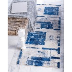 Rug Unique Loom Tradition Navy Blue Runner 2' 2 x 6' 0