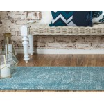 Rug Unique Loom Tradition Light Blue Runner 2' 2 x 6' 0