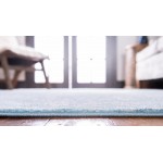 Rug Unique Loom Tradition Light Blue Runner 2' 2 x 6' 0