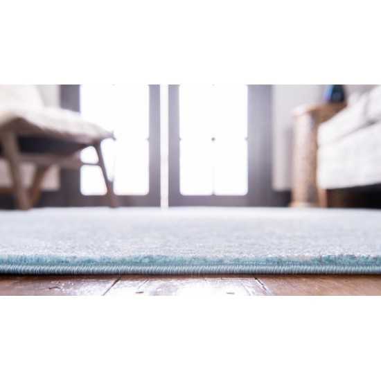 Rug Unique Loom Tradition Light Blue Runner 2' 2 x 6' 0