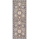 Rug Unique Loom Tradition Gray Runner 2' 2 x 6' 0