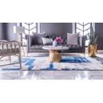 Rug Unique Loom Tradition Navy Blue Rectangular 9' 0 x 12' 0
