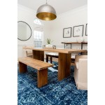 Rug Unique Loom Tradition Navy Blue Rectangular 9' 0 x 12' 0