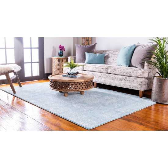Rug Unique Loom Tradition Light Blue Rectangular 9' 0 x 12' 0