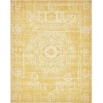 Rug Unique Loom Tradition Yellow Rectangular 8' 0 x 10' 0