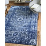 Rug Unique Loom Tradition Royal Blue Rectangular 8' 0 x 10' 0