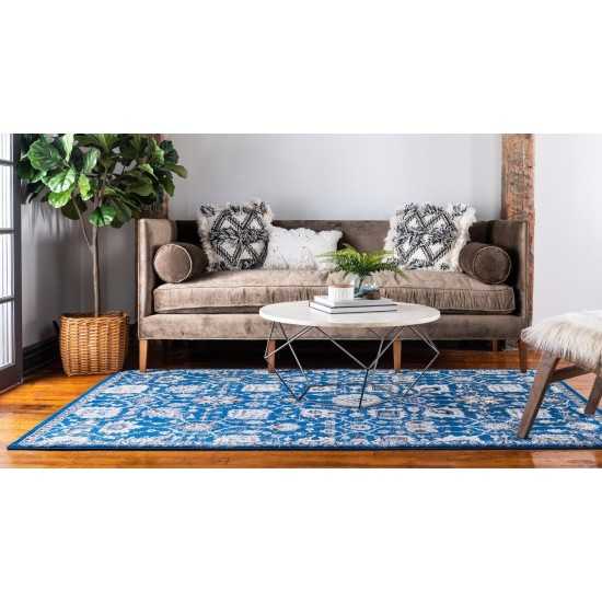 Rug Unique Loom Tradition Blue Rectangular 8' 0 x 10' 0