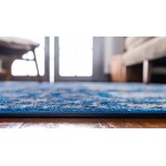 Rug Unique Loom Tradition Blue Rectangular 8' 0 x 10' 0