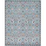 Rug Unique Loom Tradition Light Blue Rectangular 8' 0 x 10' 0