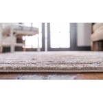 Rug Unique Loom Tradition Ivory Rectangular 5' 0 x 8' 0