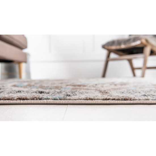 Rug Unique Loom Tradition Ivory Rectangular 4' 0 x 6' 0