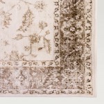 Rug Unique Loom Rushmore Chocolate Brown Square 8' 0 x 8' 0
