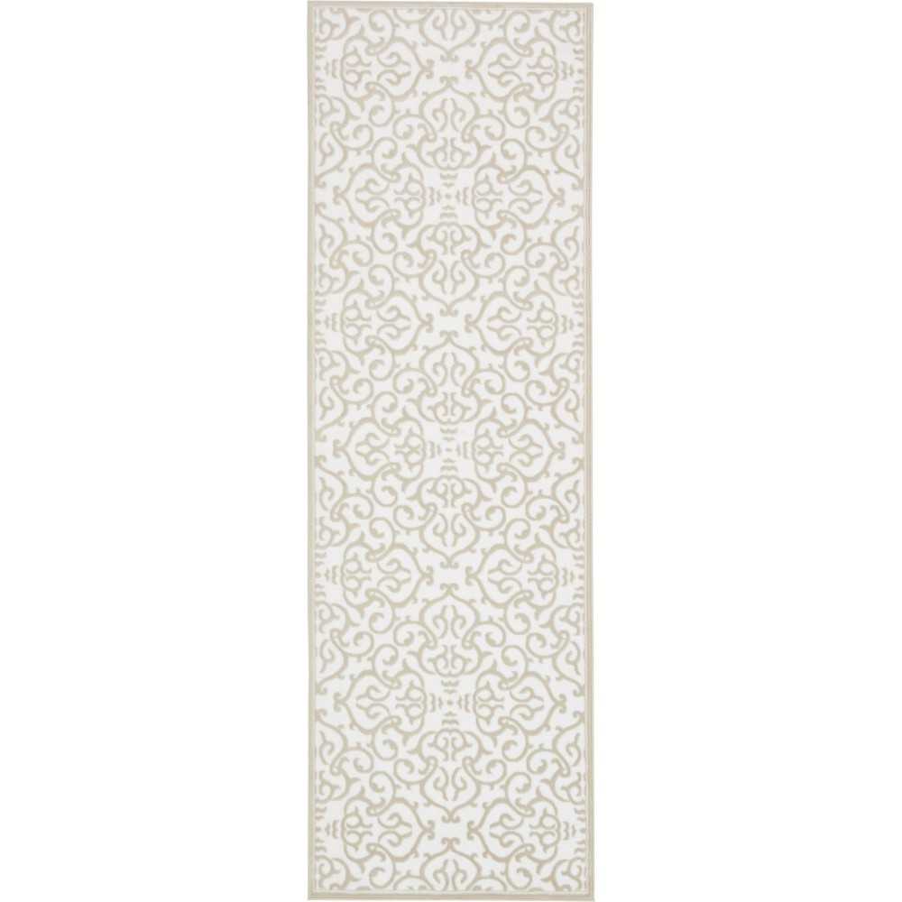 Rug Unique Loom Rushmore White Runner 3' 0 x 9' 10