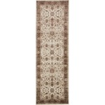 Rug Unique Loom Rushmore Chocolate Brown Runner 3' 0 x 9' 10