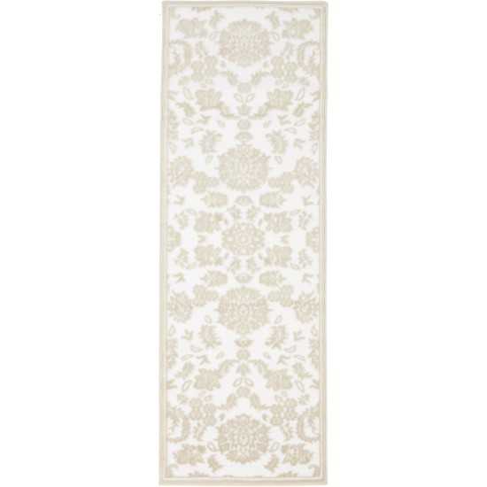 Rug Unique Loom Rushmore Snow White Runner 2' 0 x 6' 0